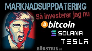 Observationer kring valet  BITCOIN rusar tack var en EKORRE [upl. by Danae]