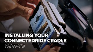 HOW TO Install the ConnectedRide Cradle on Your BMW Motorcycle [upl. by Ardnoet]