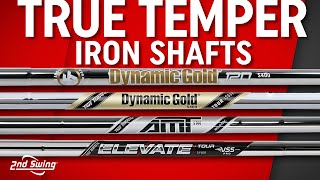 True Temper Iron Shafts Comparison  AMT Black Dynamic Gold 120 Tour Issue Elevate Tour [upl. by Florinda]