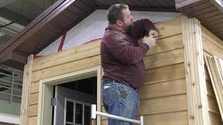 Cedar Siding Installation [upl. by Gove126]