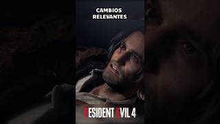 Cambios Relevantes  Resident Evil 4 Remake ps5 shorts [upl. by Eilarol205]