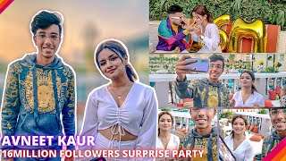 Surprise Party of Avneet Kaur 😍  i Met Avneet Kaur  Behind the Scenes of Avneet Kaur [upl. by Hamlet]