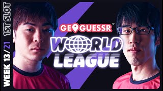 GEOGUESSR WORLD LEAGUE  WEEK 13 [upl. by Elvyn554]