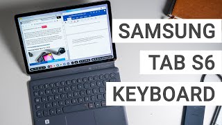 Samsung Galaxy Tab S6 Keyboard Book Cover Review [upl. by Anyehs]