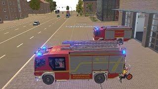 Emergency Call 112 – Fire Engine and Ladder Truck Responding 4K [upl. by Dennet]