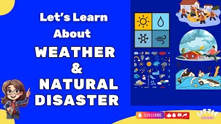 Fun Weather Words 🌈 Discover Natural Disasters with Kids [upl. by Buhler]