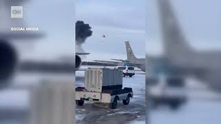 F35 fighter jet crashes in Alaska [upl. by Bickart]