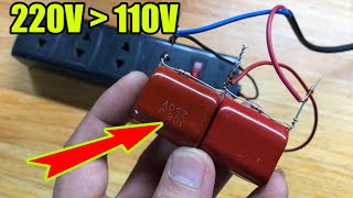 Simple convert 220V to 110V [upl. by Intisar]