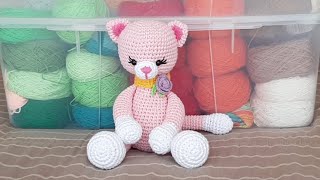 Gatita Amigurumi Tejida A Crochet  Paso A Paso [upl. by Yevi89]