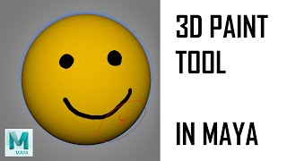 Maya Texture Paint Tutorial [upl. by Amato]