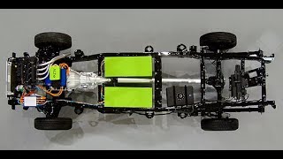 Electric vehicle working animation How powertrain of EVs works [upl. by Milde]