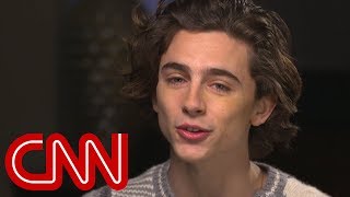 Amanpour questions Chalamet about Woody Allen [upl. by Queri]