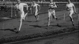 Running with Harold Abrahams 1924 [upl. by Raji396]