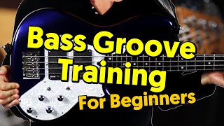 Bass Groove Training For Beginners tabs and tutorial [upl. by Llennyl106]