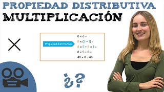 Propiedad distributiva de la multiplicación [upl. by Annahsat]