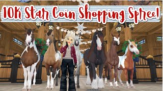 10K Star Coin SHOPPING SPREE  Star Stable [upl. by Hnamik75]