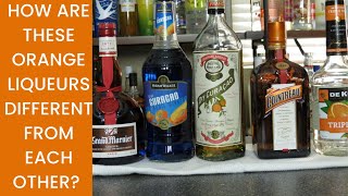 Types of Orange Flavored Liqueurs Orange Curacao Triple Sec Grand Marnier and Cointreau [upl. by Otreblada882]