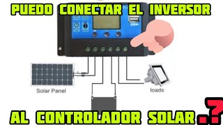 Dónde conectar el inversor solar [upl. by Dollar]