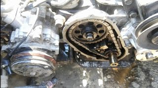 How To Use The Vauxhall Corsa Timing Chain Kit To Set The Timing [upl. by Ikuy369]