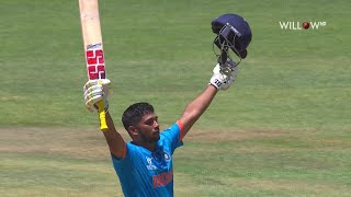 Musheer Khan 131 runs vs New Zealand U19  25th Match  IN19 vs NZ19 [upl. by Gnilsia]