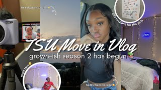 COLLEGE MOVE IN VLOG  ROOM TOUR  Tennessee State University [upl. by Nasya925]