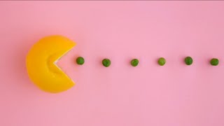 Stop motion animation fruit and vegetables [upl. by Cecily]