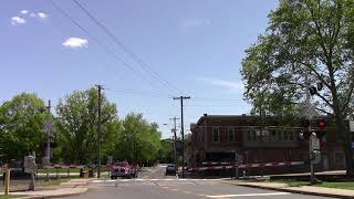 Hornberger Avenue Railroad Crossing Roebling NJ [upl. by Gemmell]