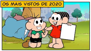 Maratona Os episódios mais vistos de 2020  Turma da Mônica [upl. by Tillford]