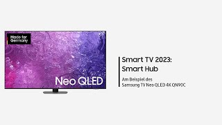 Samsung Smart TV 2023 Smart Hub [upl. by Alisha]