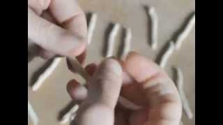 how to make strozzapreti handmade pasta [upl. by Kanter]