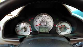 How To Reset Honda Oil Change Reminder  Maintenance Minder [upl. by Aicetel]