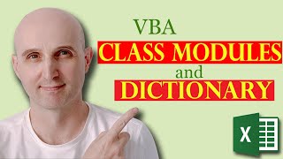 How to use Class Modules with the VBA Dictionary [upl. by Mosenthal]