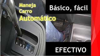 Como manejar carro automatico en 5 minutos Principiantes bien explicado  how to drive fast [upl. by Caasi323]