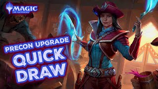 QUICK DRAW PRECON UPGRADES  Outlaws of Thunder Junction quotSpellslingerquot Deck [upl. by Osei964]