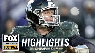 Michigan State vs Penn State  Highlights  FOX COLLEGE FOOTBALL [upl. by Attelrahs]