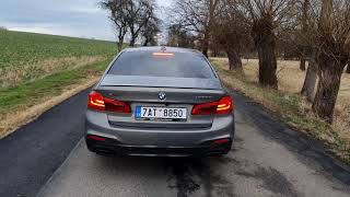 2020 BMW M550i xDrive revs engine amp exhaust sound [upl. by Aneehc]