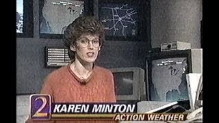 RAW Meteorologist Karen Minton remembers the Blizzard of 93 [upl. by Kelcie]