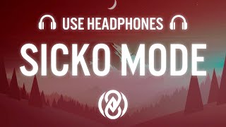 Travis Scott  SICKO MODE 8D AUDIO ft Drake 🎧 [upl. by Apur]