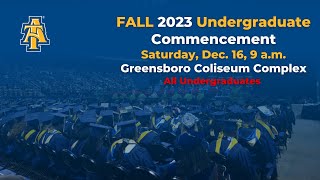 Fall 2023 Undergraduate Commencement Ceremony [upl. by Barb]