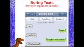 How to Text Girls 3 Rules For Texting Girls [upl. by Castora]