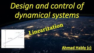 Control course Linearization of a nonlinear system [upl. by Nasia]