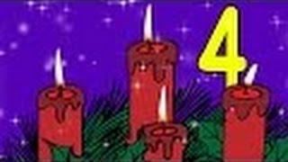 Advent Advent  Deutsch lernen mit Kinderliedern  Yleekids Deutsch lernen [upl. by Ylellan471]