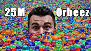 25 Million Orbeez in a pool Do you sink or float [upl. by Biondo]