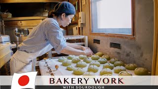 Solo Female Baker Production and Sales  Sourdough bread making in Japan  Documentary [upl. by Hutchings]