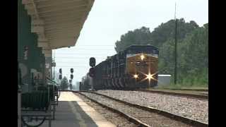 CSX Jacksonville Freight Yard Florida Trainspotting [upl. by Guillemette910]