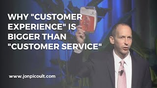 Why quotCustomer Experiencequot Is Bigger Than quotCustomer Servicequot [upl. by Leinehtan]