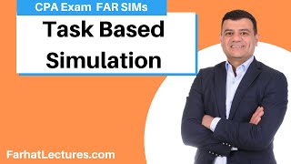 AICPA CPA Task Based Simulation FAR [upl. by Htennek]