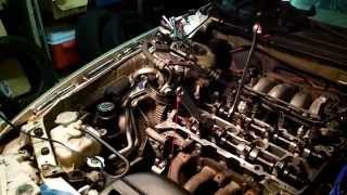 Mazda 626  I4 Timing Belt amp Water Pump Part 2 [upl. by Edrahc]