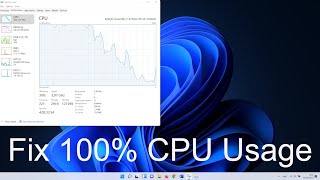 How to Fix a 100 CPU Usage in Windows 11 [upl. by Thorman]