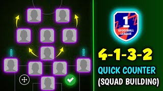 Make 4132 DEADLY with this squad🔥  How to Build an Unstoppable 4132 team in efootball 2024 [upl. by Annayad]